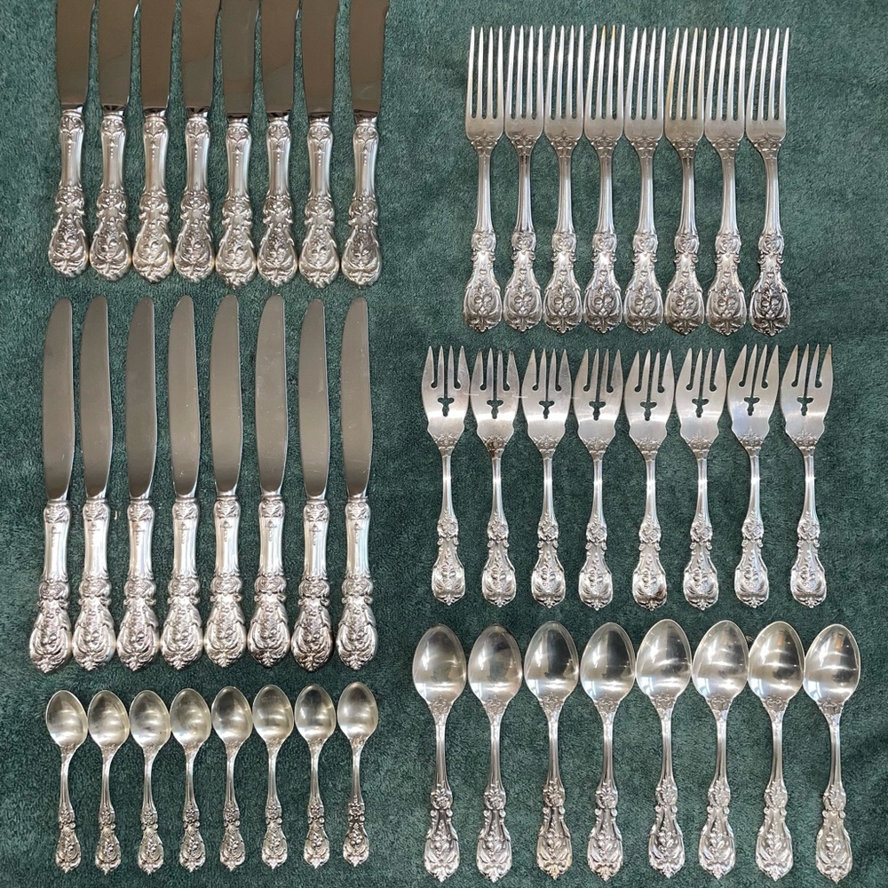 Reed & Barton, Francis 1, sterling silver flatware set